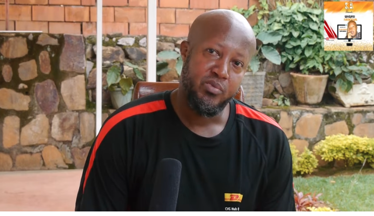 Aimable Karasira Uzaramba on his YouTube channel