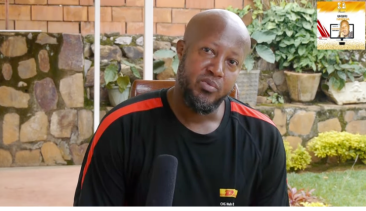 Aimable Karasira Uzaramba on his YouTube channel