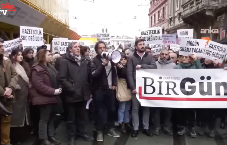 Demonstration for İsmail Arı