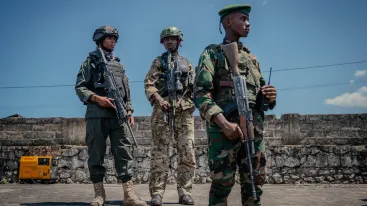 M23 rebel soldiers