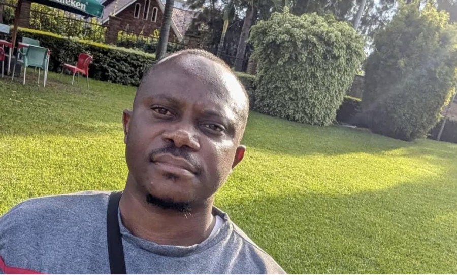 DRC journalist John Zihindula Bwirabwanda in exile in Uganda