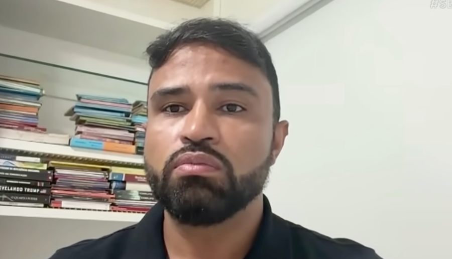 The Inter-American Press Association issued a statement saying that the Brazilian Supreme Court’s breach of journalist Luís Pablo’s (pictured) professional confidentiality poses a serious threat to the practice of journalism in Brazil. (Screenshot: SBT News)