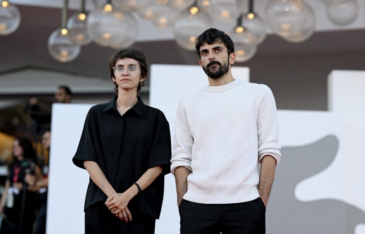 Investigative journalist Yuval Abraham and filmmaker Rachel Szor attend the red carpet of the closing ceremony of the 83rd Venice Film Festival at Venice Lido on September 12, 2026.