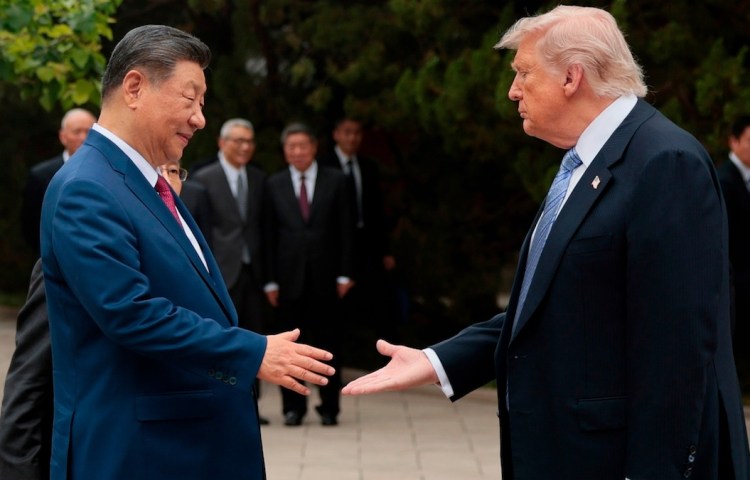 U.S. President Donald Trump and Chinese President Xi Jinping