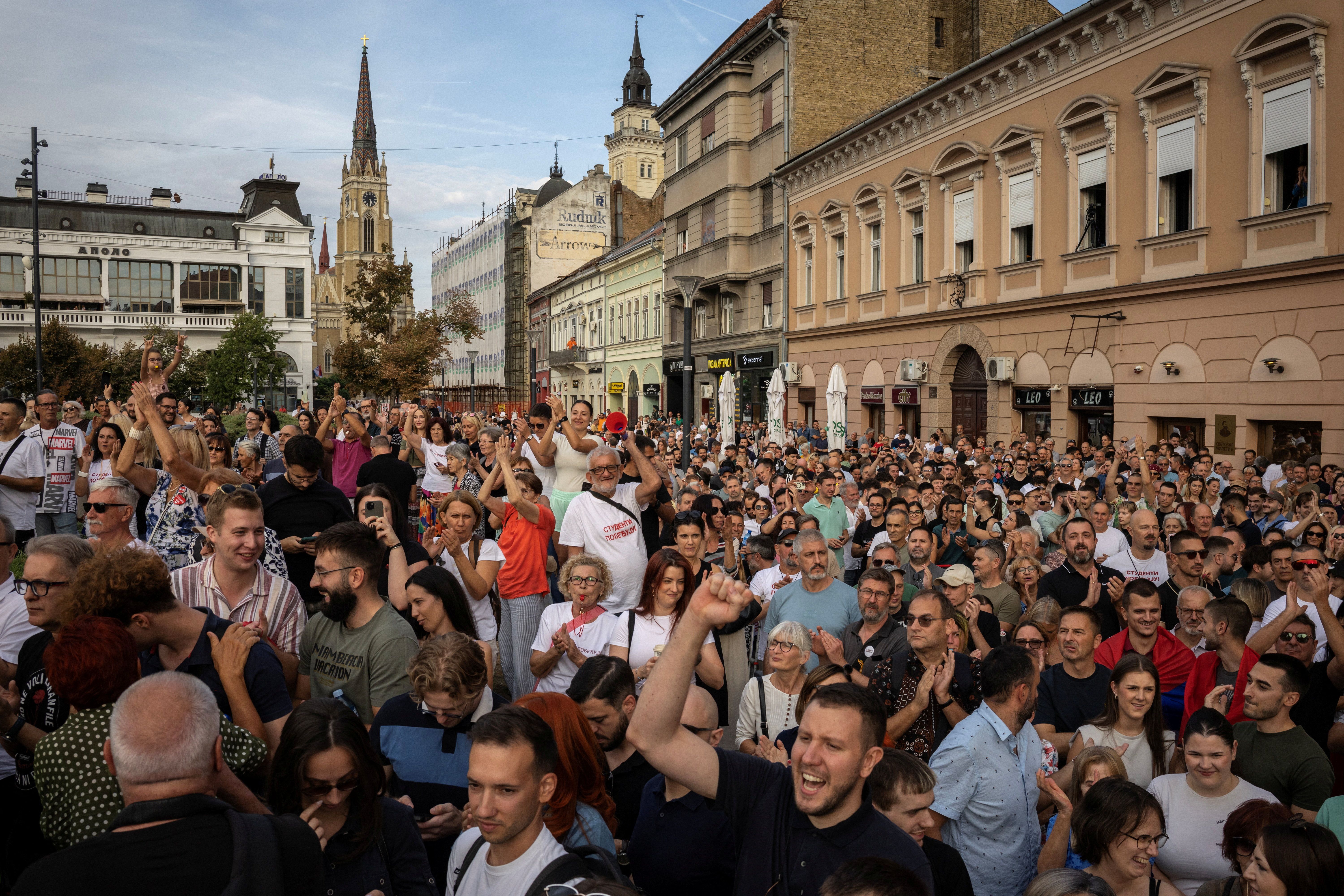 Assaulted and threatened: risks surge for journalists ahead of Serbia elections