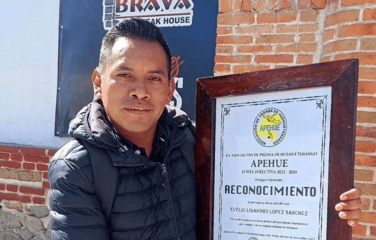 López, the founder and administrator of the local digital news outlet Huehue es Noticias, was shot dead October 2 while on his way home in San Pedro Necta, a town in the northwestern Guatemalan department of Huehuetenango. (Photo: Noticiero de los Huehuetecos/Facebook)