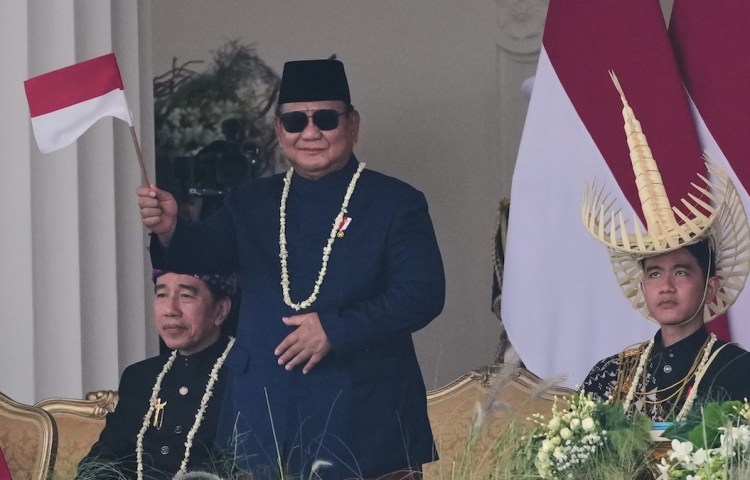 Indonesian President Prabowo Subianto